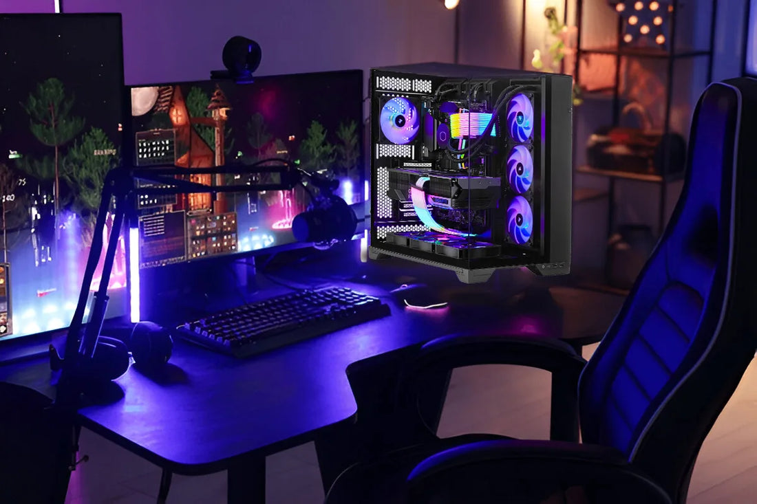 Gaming PC Setup Room Aesthetic