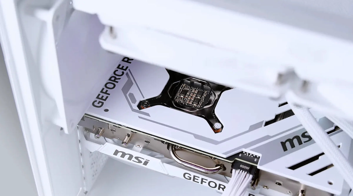 Icy White Series Gaming Computer