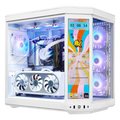 TECHNOID Limited Edition Gaming PC - AMD Ryzen 5 9600X , 32GB Ram, 2TB SSD, RTX 5070 , Windows 11 Pro, HYTE Y70 Touch infinite, White
