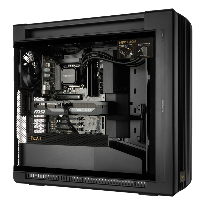 TECHNOID KNIGHT B1 - Intel Ultra Core 9 285KF - Nvidia GeForce RTX 5070 Ti - 64GB DDR5 - 2TB NVMe - W 11 PRO