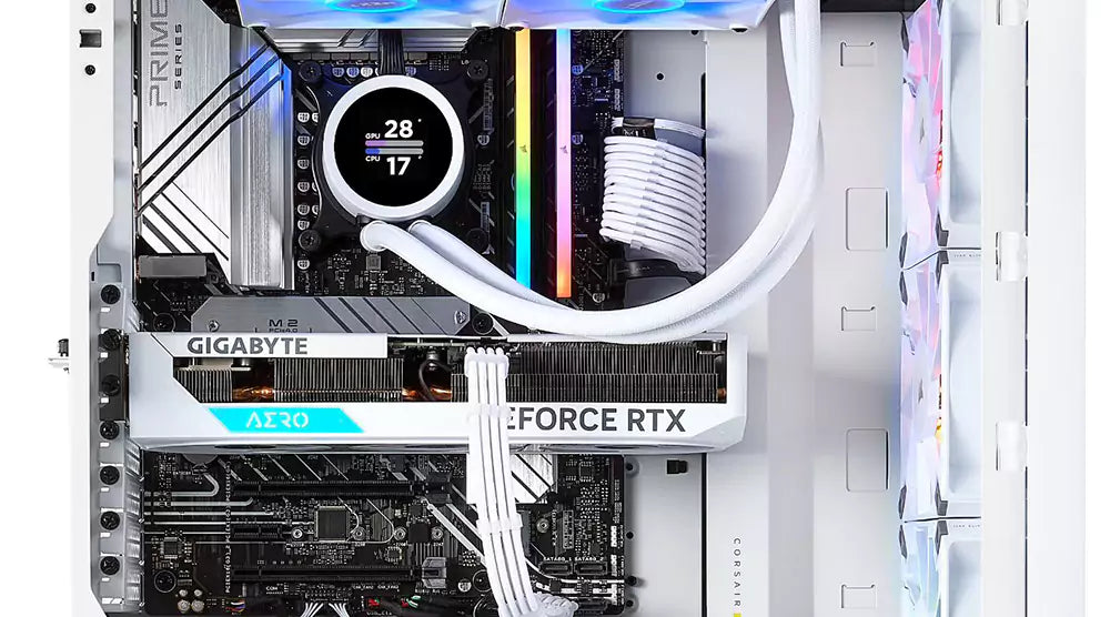 Snow White Series Gaming PC Customization