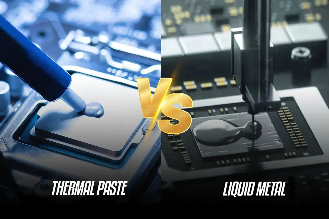 Thermal paste vs liquid metal cooling for gaming PCs