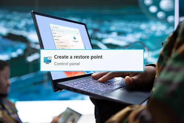 Setting a System Restore Point