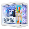TECHNOID Limited Edition Gaming PC - AMD Ryzen 5 9600X , 32GB Ram, 2TB SSD, RTX 5070 , Windows 11 Pro, HYTE Y70 Touch infinite, White