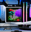 TECHNOID Frozen Gaming PC - RTX 5070 - AMD Ryzen 7 7800X3D - 32GB DDR5 - 2TB SSD - Win 11 PRO - AI Ready - 850w 80 Plus Gold PSU - VR Compatible - White