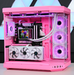 TECHNOID Limited Edition Gaming Pc (Amd Ryzen 7 9700x - RTX 5070 - 2TB SSD - 32GB RAM DDR5- Win 11 Pro - HYTE Y70 - pink)