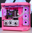 TECHNOID Limited Edition Gaming Pc (Amd Ryzen 7 9700x - RTX 5070 - 2TB SSD - 32GB RAM DDR5- Win 11 Pro - HYTE Y70 - pink)