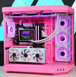 TECHNOID Limited Edition Gaming Pc (Amd Ryzen 7 9700x - RTX 5070 - 2TB SSD - 32GB RAM DDR5- Win 11 Pro - HYTE Y70 - pink)