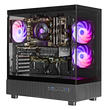 TECHNOID Glass Gaming PC - Nvidia GeForce RTX 5070 TI - AMD Ryzen 7 - 32GB Ram - 1TB SSD - Win 11 H - AI Ready - VR Compatible - Black