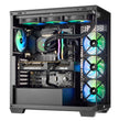 TECHNOID Nova Gaming PC - GeForce RTX 5080 - AMD Ryzen 9 9950X3D - 64GB DDR5 - 2TB SSD - Win 11 PRO - AI Ready - 850w 80 Plus Gold PSU - VR Compatible - Black