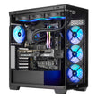 TECHNOID Nova Gaming PC - GeForce RTX 5080 - AMD Ryzen 9 9950X3D - 64GB DDR5 - 2TB SSD - Win 11 PRO - AI Ready - 850w 80 Plus Gold PSU - VR Compatible - Black