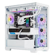 TECHNOID Nova Gaming PC - GeForce RTX 5080 - AMD Ryzen 7 9800X3D - 32GB DDR5 - 2TB SSD - Win 11 PRO - AI Ready - 850w 80 Plus Gold PSU - VR Compatible - White