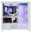 TECHNOID Ultimate Gaming PC - GeForce RTX 5080 - AMD Ryzen 7 9850X3D - 64GB DDR5 - 2TB SSD - Win 11 PRO - AI Ready - 850w 80 Plus Gold PSU - VR Compatible - White