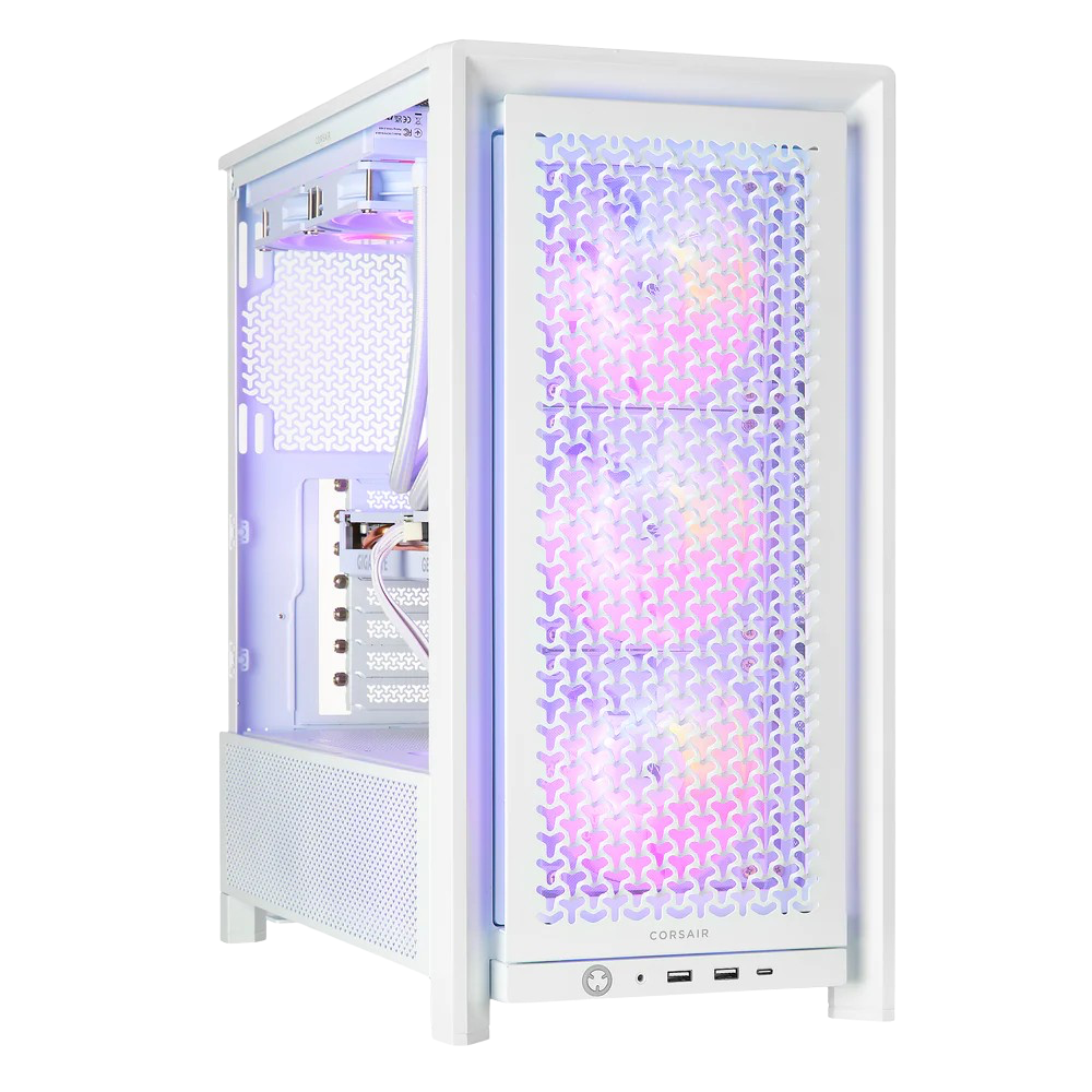 TECHNOID Ultimate Gaming PC - GeForce RTX 5080 - AMD Ryzen 7 9850X3D - 64GB DDR5 - 2TB SSD - Win 11 PRO - AI Ready - 850w 80 Plus Gold PSU - VR Compatible - White