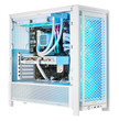 TECHNOID Ultimate Gaming PC - GeForce RTX 5080 - AMD Ryzen 7 9850X3D - 64GB DDR5 - 2TB SSD - Win 11 PRO - AI Ready - 850w 80 Plus Gold PSU - VR Compatible - White
