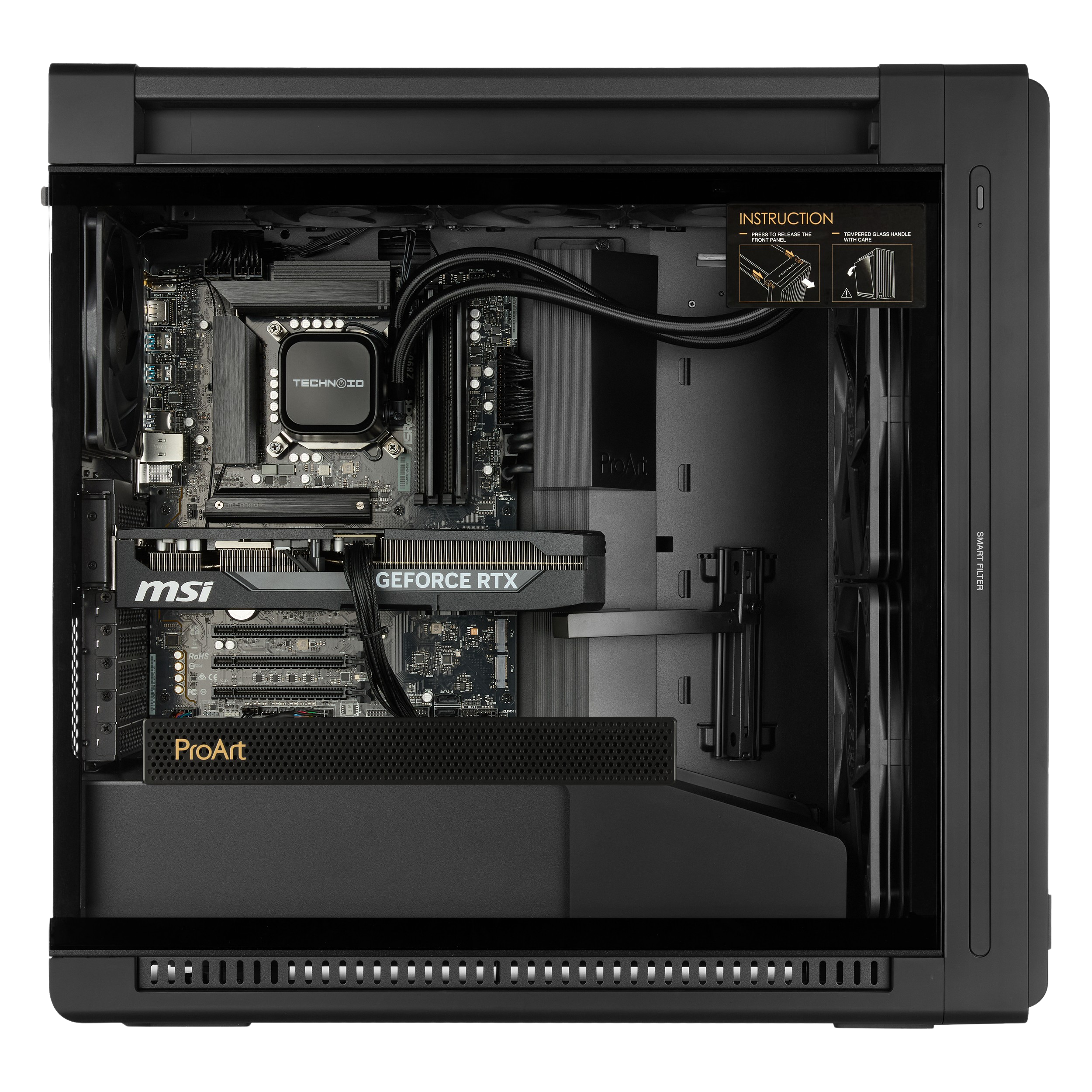 TECHNOID KNIGHT B2 - Intel Ultra Core 9 285KF - Nvidia GeForce RTX 5080 - 64GB DDR5 - 2TB NVMe - W 11 PRO
