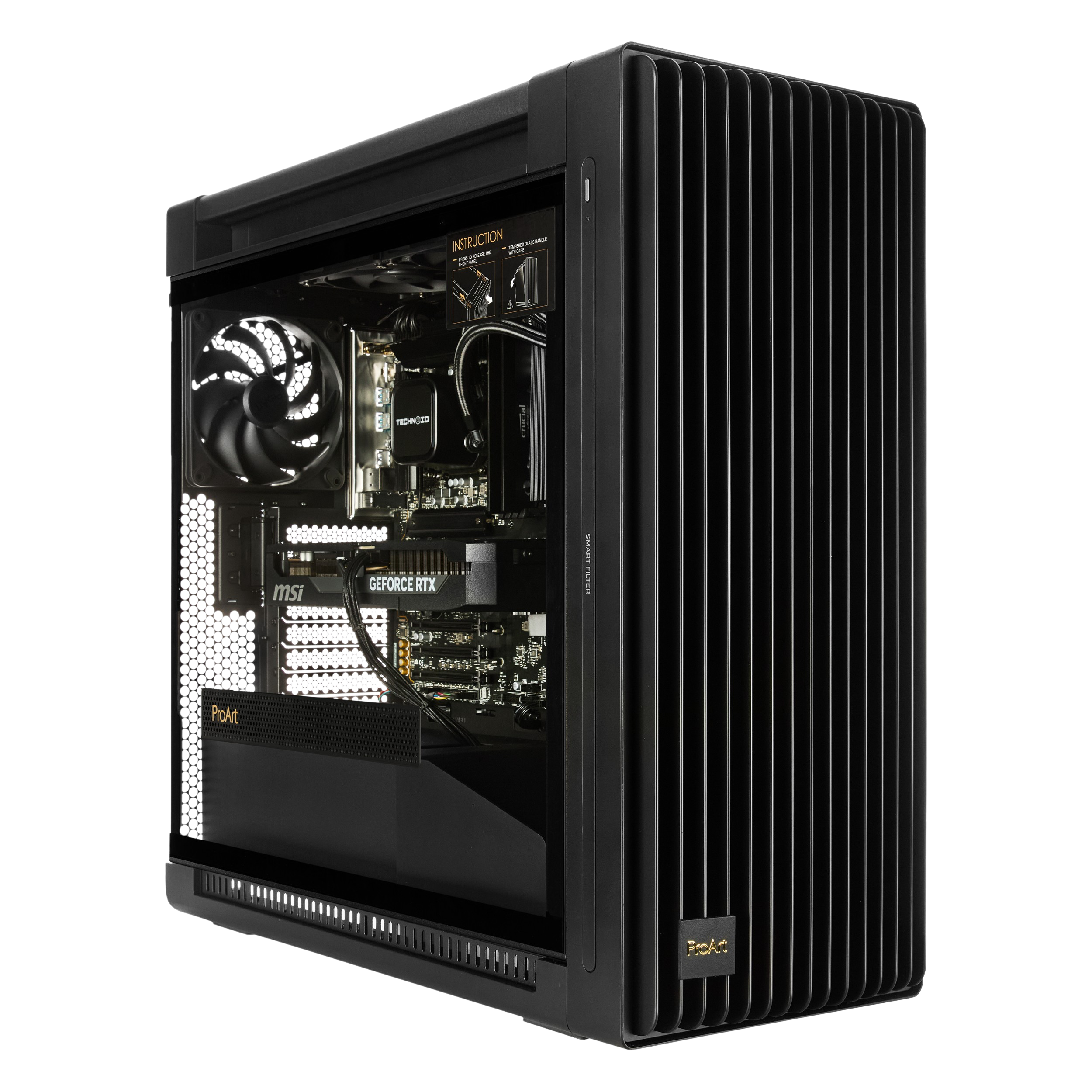 TECHNOID KNIGHT B3 - Intel Ultra Core 9 285KF - Nvidia GeForce RTX 5090 - 64GB DDR5 - 2TB NVMe - W 11 PRO