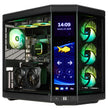 TECHNOID Limited Edition Gaming PC - AMD Ryzen 7 9800X3D, 64GB Ram, 2TB SSD, RTX 5080 , Windows 11 Pro, HYTE Y70 Touch infinite, Black