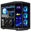 TECHNOID Limited Edition Gaming PC - AMD Ryzen 7 9800X3D, 32GB Ram, 2TB SSD, RTX 5070 Ti , Windows 11 Pro, HYTE Y70 Touch infinite, Black