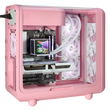 TECHNOID Infinity Gaming PC (AMD Radeon RX 9070 XT - AMD RYZEN 7 7800X3D - 32 GB DDR5 RAM - 1TB SSD - AI Ready - Windows 11 H - Wifi - HYTE X50 Strawberry Milk)