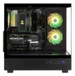 TECHNOID Glass Gaming PC - GeForce RTX 5080 - AMD Ryzen 7 9800X3D - 64GB DDR5 - 2TB SSD - Win 11 PRO - AI Ready - 850w 80 Plus Gold PSU - VR Compatible - Black