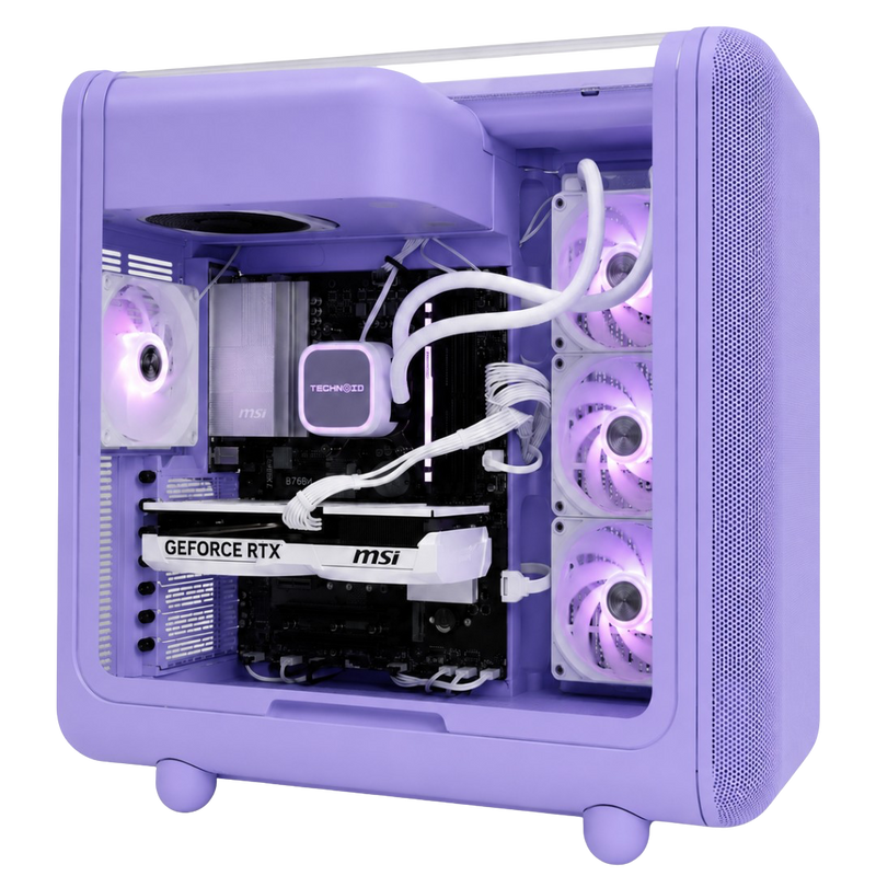 TECHNOID Infinity Gaming Pc (Amd Ryzen 7 9700X - RTX 5070 - 1TB SSD - 32GB RAM DDR5- Win 11 Pro - HYTE x50 - Taro)