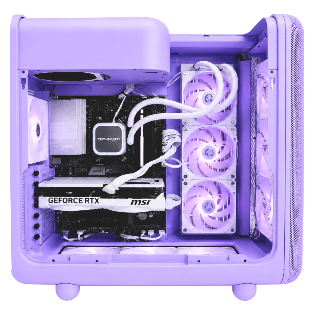 TECHNOID Infinity Gaming Pc (Amd Ryzen 7 9700X - RTX 5070 - 1TB SSD - 32GB RAM DDR5- Win 11 Pro - HYTE x50 - Taro)