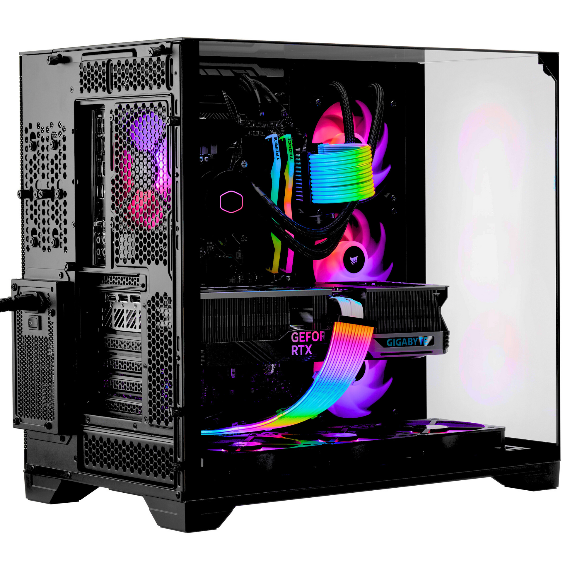 TECHNOID Ignite Gaming PC - AMD Ryzen 7 9800X3D, 64GB Ram, 2TB SSD, RTX 5080 , Windows 11 Pro