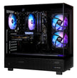 TECHNOID Glass Gaming PC - AMD Radeon RX 9070 XT - AMD Ryzen 7 9800X3D - 32GB DDR5 - 2TB SSD - Win 11 PRO - AI Ready - 850w 80 Plus Gold PSU - VR Compatible - Black