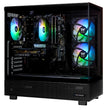 TECHNOID Glass Gaming PC - AMD Radeon RX 9070 XT - AMD Ryzen 7 9800X3D - 32GB DDR5 - 2TB SSD - Win 11 PRO - AI Ready - 850w 80 Plus Gold PSU - VR Compatible - Black