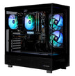 TECHNOID Glass Gaming PC - AMD Radeon RX 9070 XT - AMD Ryzen 7 9800X3D - 32GB DDR5 - 2TB SSD - Win 11 PRO - AI Ready - 850w 80 Plus Gold PSU - VR Compatible - Black