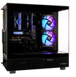 TECHNOID Glass Gaming PC - AMD Radeon RX 9070 XT - AMD Ryzen 7 9800X3D - 32GB DDR5 - 2TB SSD - Win 11 PRO - AI Ready - 850w 80 Plus Gold PSU - VR Compatible - Black