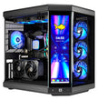 TECHNOID Limited Edition Gaming PC - AMD Ryzen 5 9600X , 32GB Ram, 2TB SSD, RTX 5060 Ti , Windows 11 Pro, HYTE Y70 Touch infinite, Black