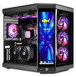 TECHNOID Limited Edition Gaming PC - AMD Ryzen 5 9600X , 32GB Ram, 2TB SSD, RTX 5060 Ti , Windows 11 Pro, HYTE Y70 Touch infinite, Black
