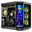 TECHNOID Limited Edition Gaming PC - AMD Ryzen 5 9600X , 32GB Ram, 2TB SSD, RTX 5060 Ti , Windows 11 Pro, HYTE Y70 Touch infinite, Black