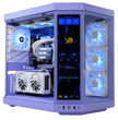 TECHNOID Limited Edition Gaming Pc (Amd Ryzen 7 9700F - RTX 5070 - 2TB SSD - 32GB RAM DDR5- Win 11 Pro - HYTE Y70 Touch infinite Taro Milk - Purple)