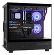 TECHNOID Glass Gaming PC - GeForce RTX 5080 - AMD Ryzen 7 7800X3D - 32GB DDR5 - 2TB SSD - Win 11 PRO - AI Ready - VR Compatible - Wifi Bluetooth - Black