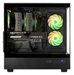 TECHNOID Glass Gaming PC - GeForce RTX 5060 Ti - AMD Ryzen 5 9600x - 32GB DDR5 - 2TB SSD - Win 11 PRO - AI Ready - VR Compatible - Black