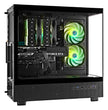 TECHNOID Glass Gaming PC - GeForce RTX 5060 Ti - AMD Ryzen 5 9600x - 32GB DDR5 - 2TB SSD - Win 11 PRO - AI Ready - VR Compatible - Black
