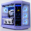 TECHNOID Limited Edition Gaming Pc (Amd Ryzen 7 7700 - RTX 5070 - 2TB SSD - 32GB RAM DDR5- Win 11 Pro - HYTE Y70 Touch infinite Taro Milk - Purple)