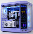 TECHNOID Limited Edition Gaming Pc (Amd Ryzen 7 7700 - RTX 5070 - 2TB SSD - 32GB RAM DDR5- Win 11 Pro - HYTE Y70 Touch infinite Taro Milk - Purple)