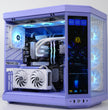 TECHNOID Limited Edition Gaming Pc (Amd Ryzen 7 7700 - RTX 5070 - 2TB SSD - 32GB RAM DDR5- Win 11 Pro - HYTE Y70 Touch infinite Taro Milk - Purple)