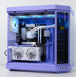 TECHNOID Limited Edition Gaming Pc (Amd Ryzen 7 7700 - RTX 5070 - 2TB SSD - 32GB RAM DDR5- Win 11 Pro - HYTE Y70 Touch infinite Taro Milk - Purple)