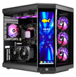 TECHNOID Limited Edition Gaming PC - AMD Ryzen 7 9800X3D, 32GB Ram, 2TB SSD, AMD Radeon RX 9070 XT, Windows 11 Pro, HYTE Y70 Touch infinite, Black
