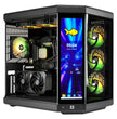 TECHNOID Limited Edition Gaming PC - AMD Ryzen 7 9800X3D, 32GB Ram, 2TB SSD, RTX 5070, Windows 11 Pro, HYTE Y70 Touch infinite, Black
