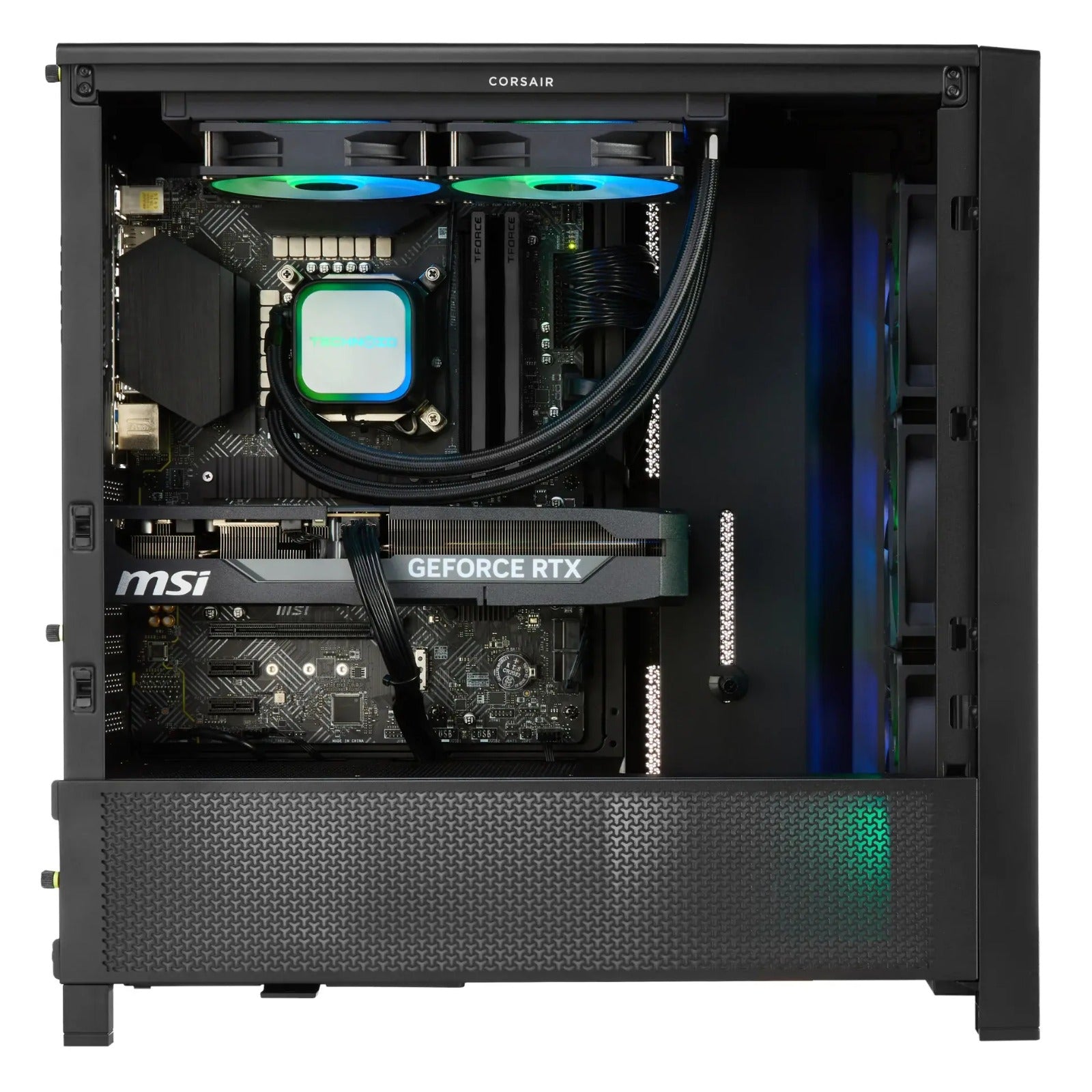 TECHNOID Ultimate Gaming PC - GeForce RTX 5090 - AMD Ryzen 9 9950X3D - 64GB DDR5 - 2TB SSD - Win 11 PRO - AI Ready - 1000w 80 Plus Gold PSU - VR Compatible - Black