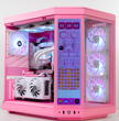 TECHNOID Limited Edition Gaming Pc (AMD Ryzen 7 7700 - RTX 5070 - 2TB SSD - 32GB RAM DDR5- Win 11 Pro - HYTE Y70 Touch infinite Strawberry Milk - Pink)