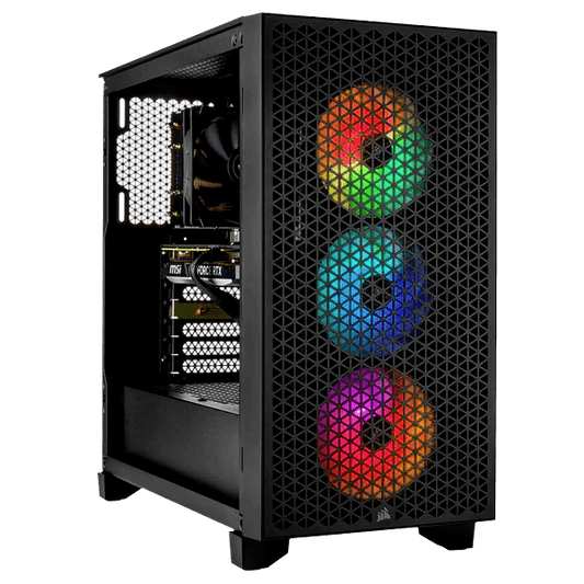 Budget Gaming Pc (Ryzen 5 5600G - RTX 4060 - 1TB SSD - 16GB RAM - Win 11 H) - Technoid US