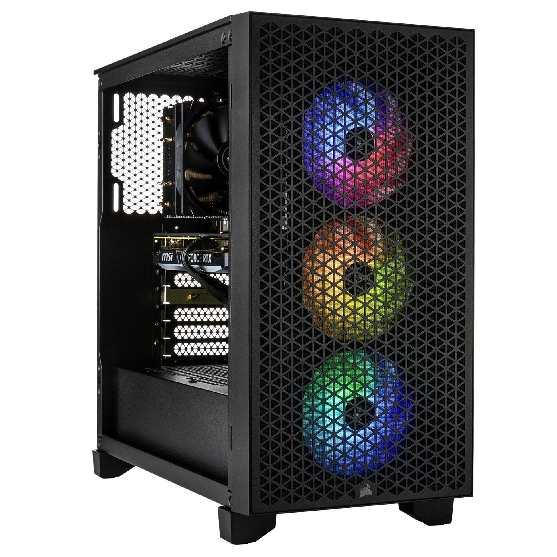 Budget Gaming Pc (Ryzen 7 5800X - RTX 4060 Ti - 1TB SSD - 32GB RAM - Win 11 H) - Technoid US