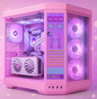 TECHNOID Limited Edition Gaming Pc (AMD Ryzen 7 7700 - RTX 5070 - 2TB SSD - 32GB RAM DDR5- Win 11 Pro - HYTE Y70 Touch infinite Strawberry Milk - Pink)
